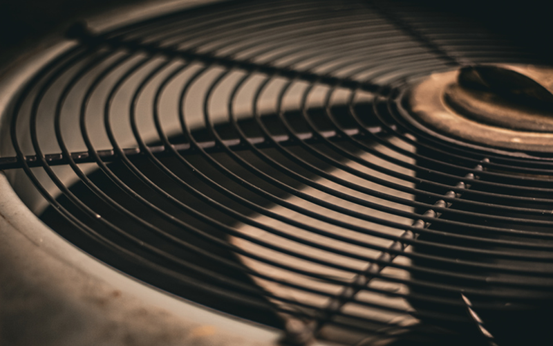 Top of HVAC system